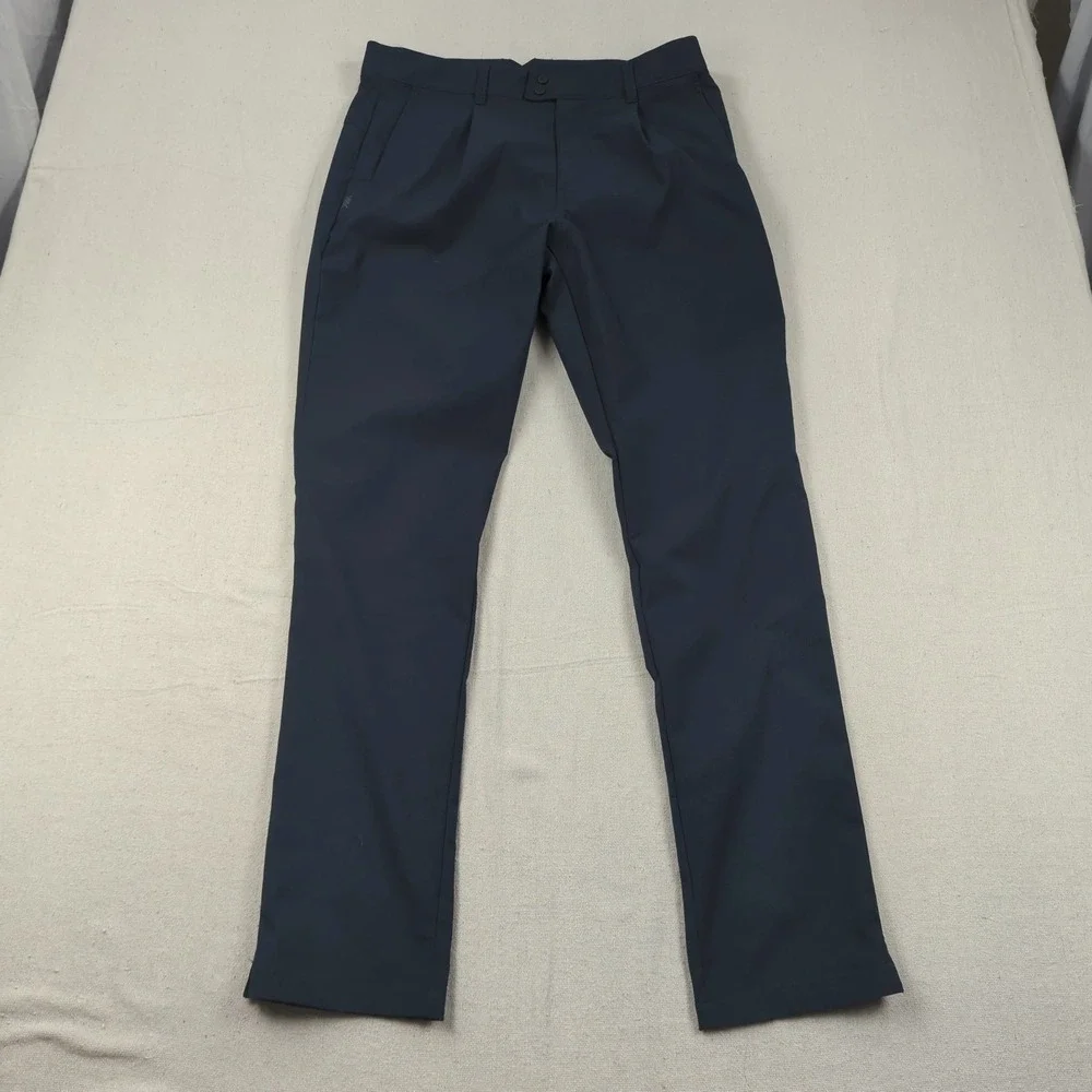 Rhone Pants Mens 32x32 Navy Blue Performance Commuter Golf Stretch